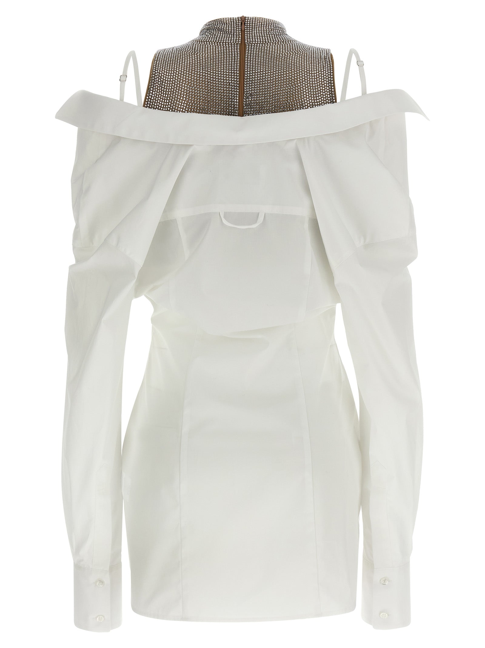 Giuseppe Di Morabito 100% Cotton blouse in white — view 2