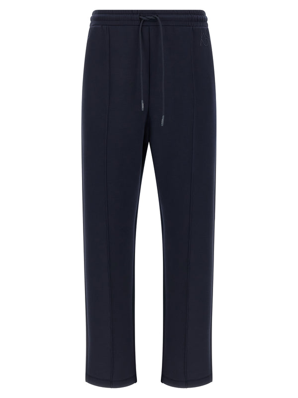 Max Mara 75% Modal joggers in blue