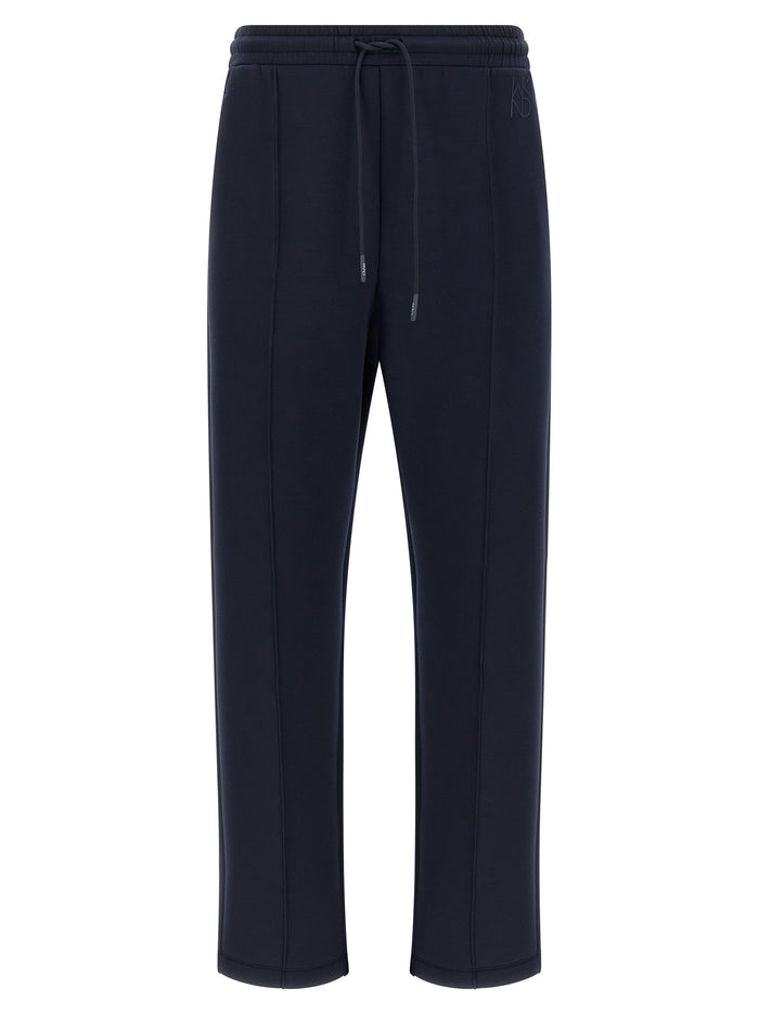 Max Mara 75% Modal joggers in blue