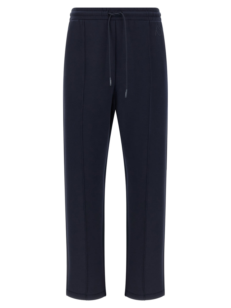 Max Mara 75% Modal joggers in blue