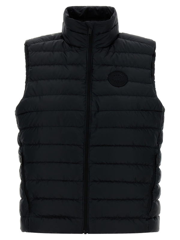 Canada Goose 100% polyamide vest in black