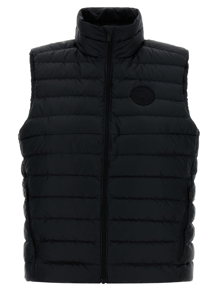 Canada Goose 100% polyamide vest in black
