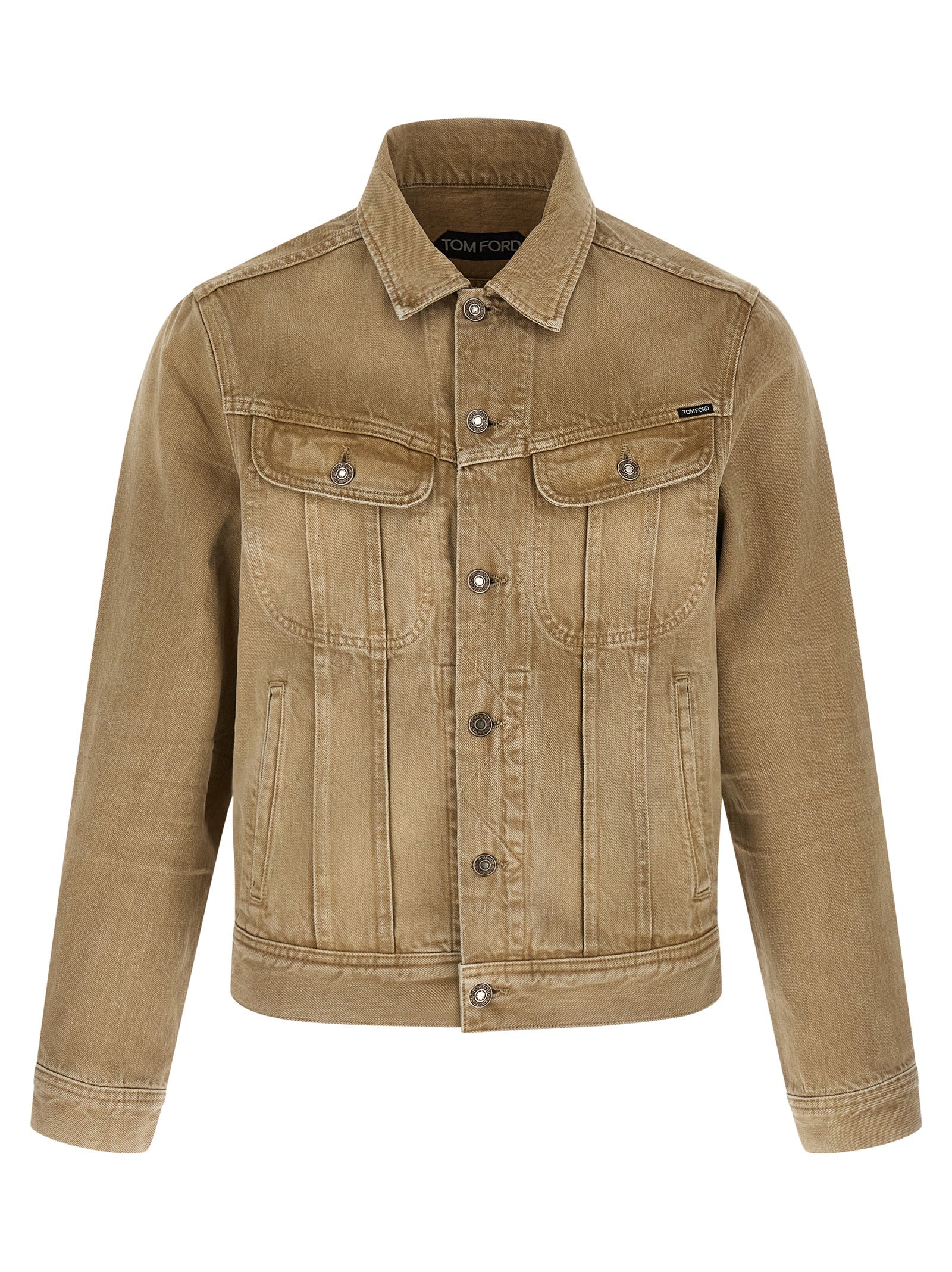 Tom Ford 100% cotton jacket in beige