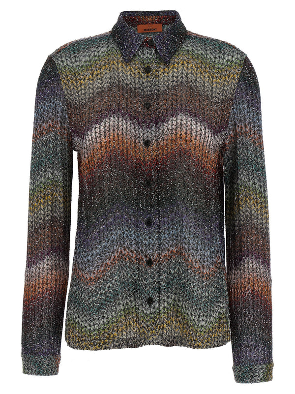 Missoni 69% Viscose blouse in multicolor