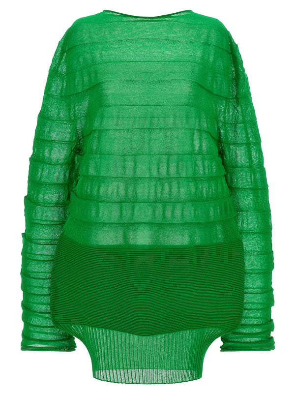 Issey Miyake 42% polyester sweatshirt in green