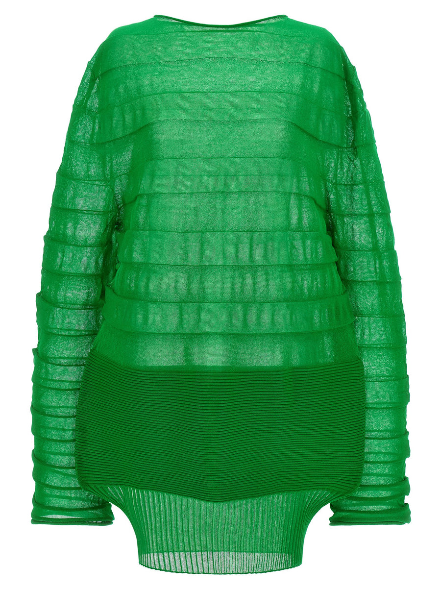 Issey Miyake 42% polyester sweatshirt in green