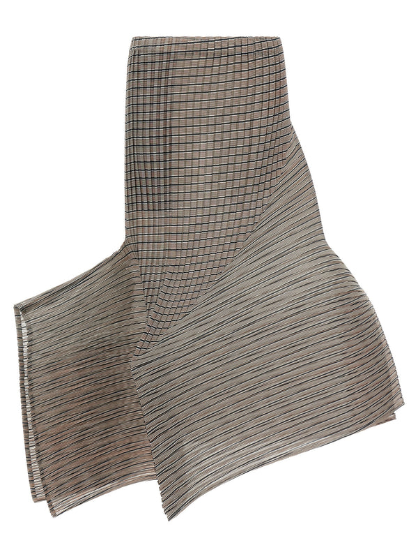 Issey Miyake 100% polyester skirt in brown