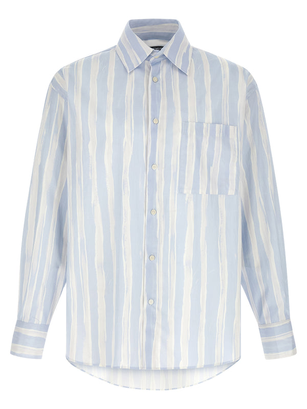 Jacquemus 100% Cotton shirt in blue