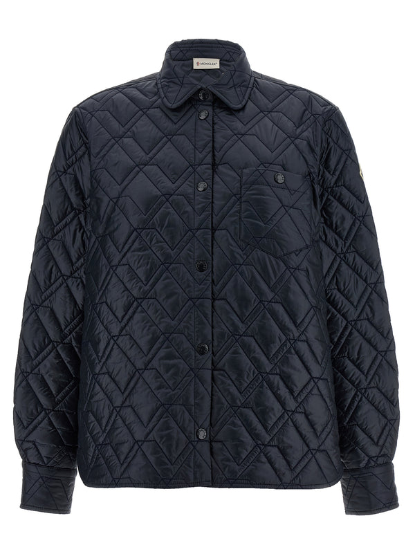 Moncler 100% Polyamide jacket in blue