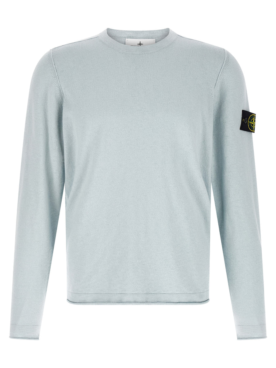 Stone Island 78% Cotton sweater in blue
