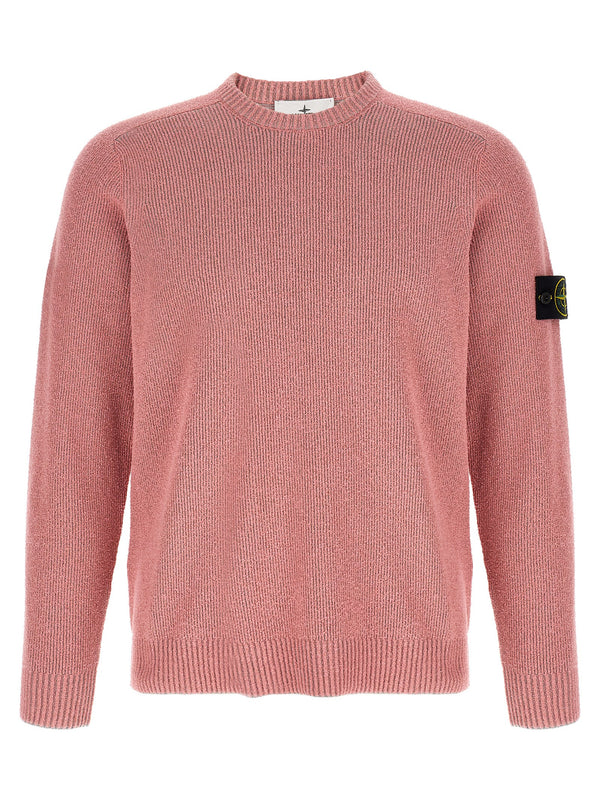 Stone Island 83% Cotton sweater in pink