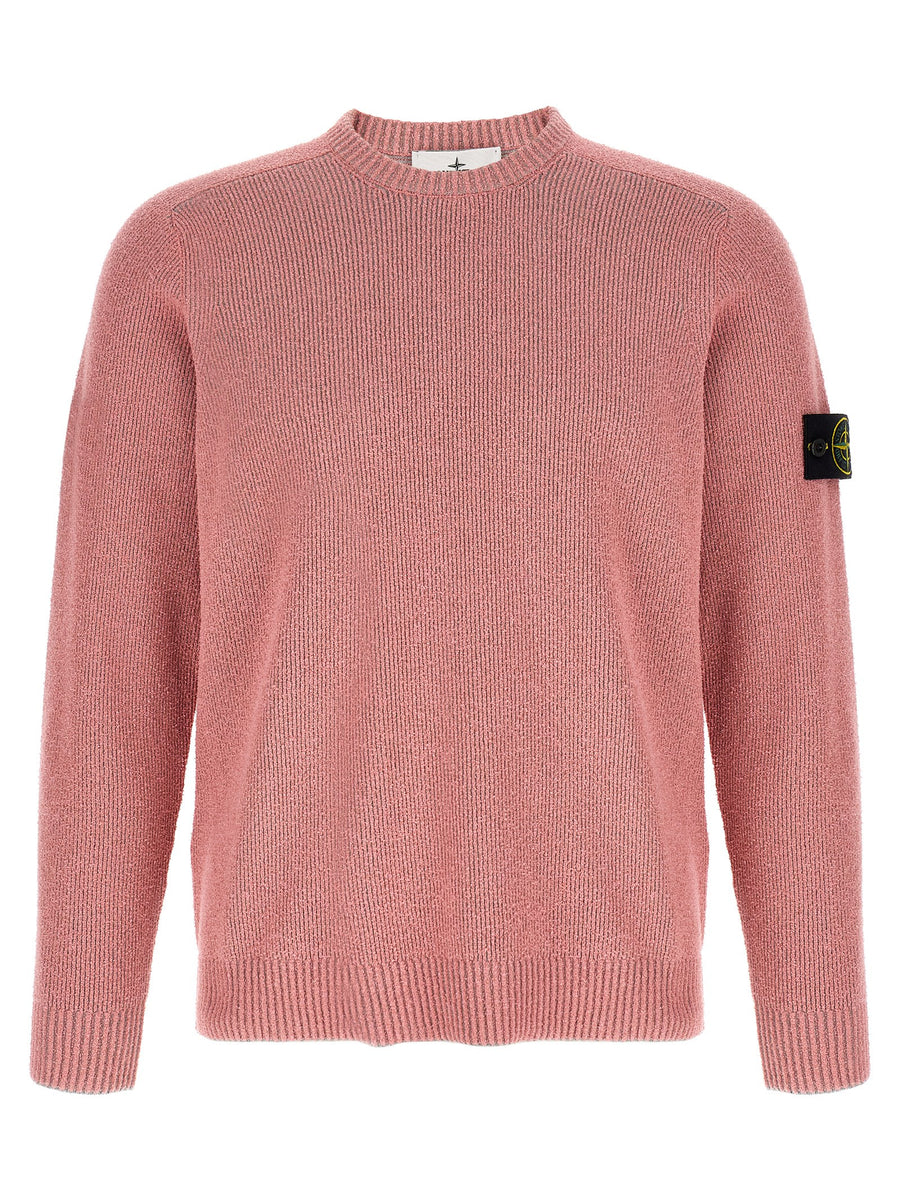 Stone Island 83% Cotton sweater in pink