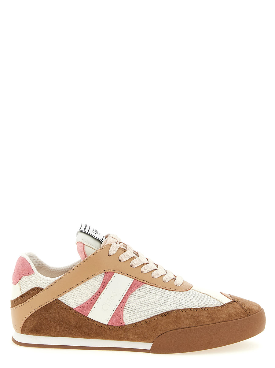 Chloé Recycled mesh sneaker in multicolor