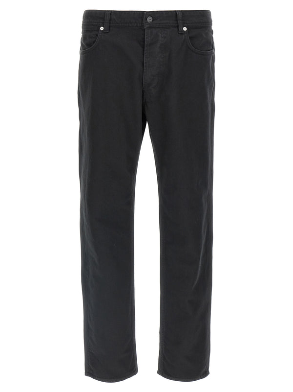 Stone Island 100% cotton jeans in black