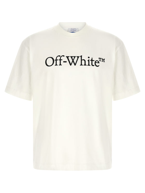 Off-White 100% cotton t-shirt in white