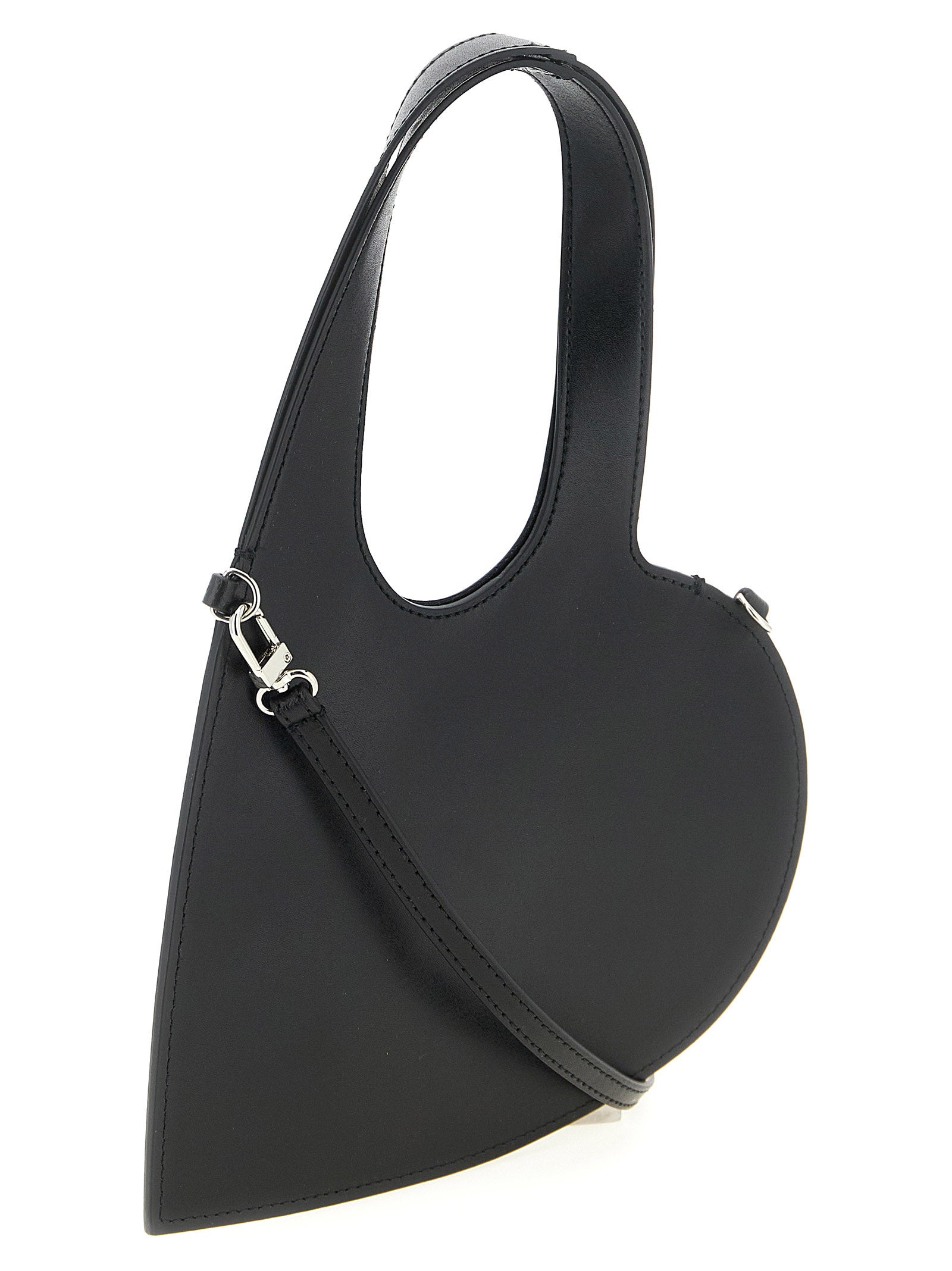 Black Cowhide Handbag Bag