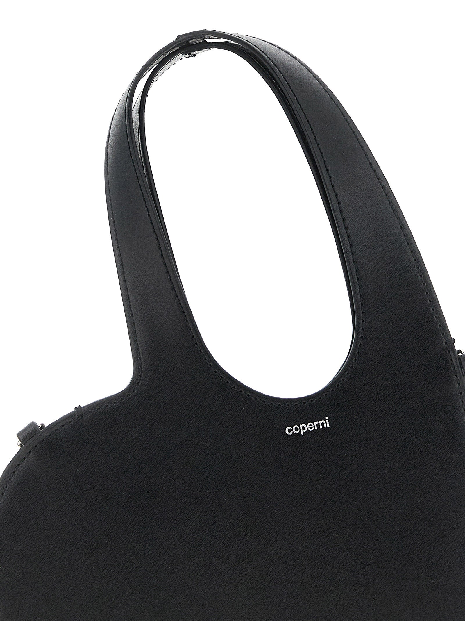 Black Cowhide Handbag Bag