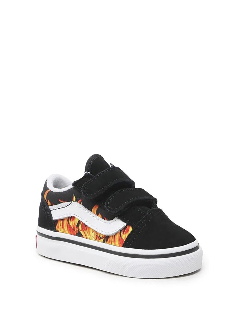 Leather Trainers Old Skool Black Main
