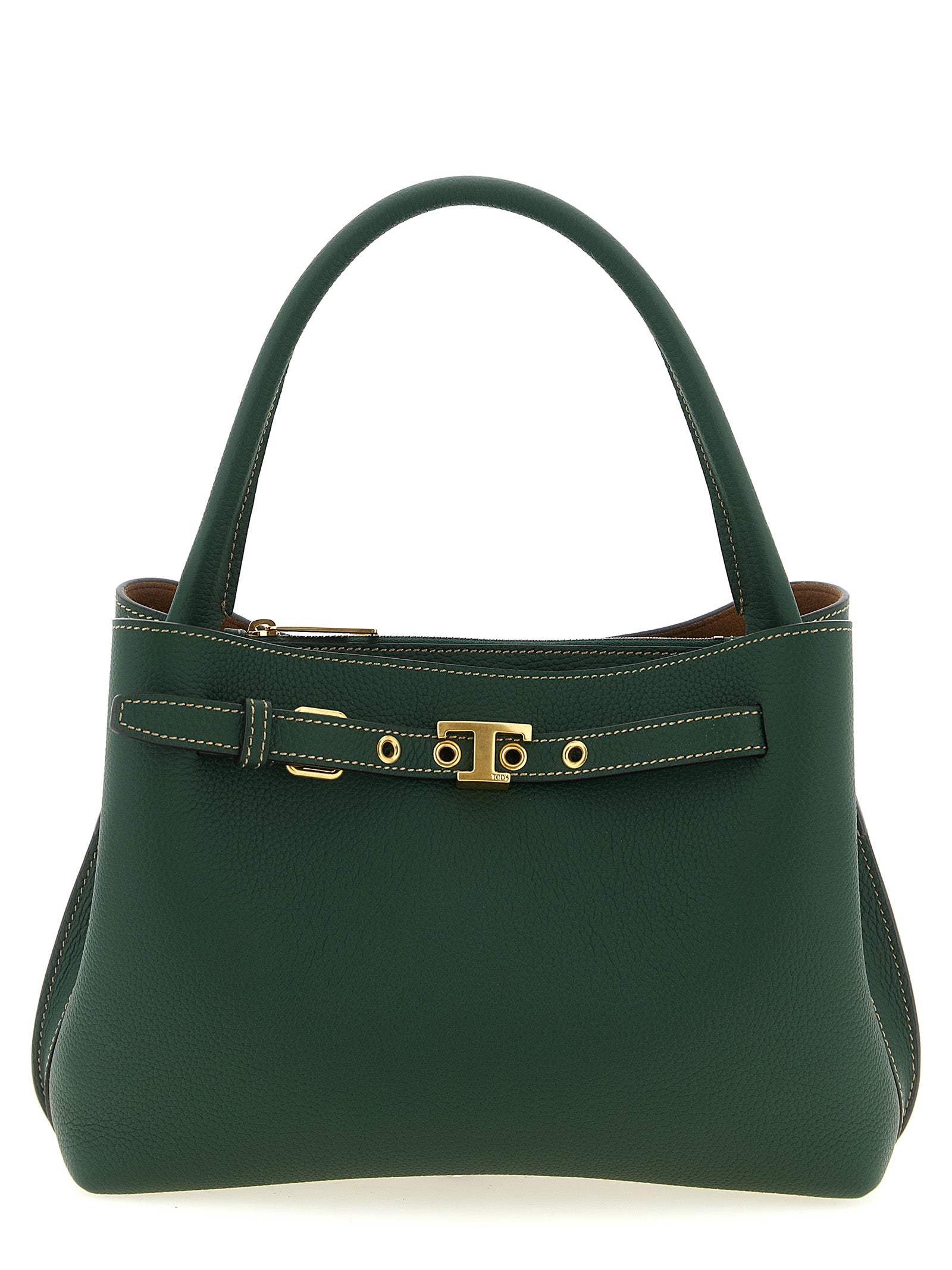 Bicolor Calfskin Handbag Bag