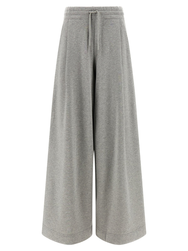 Dries Van Noten 100% Cotton trousers in gray