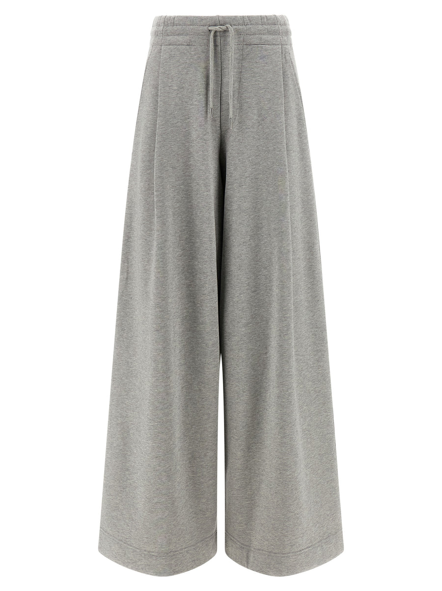 Dries Van Noten 100% Cotton trousers in gray