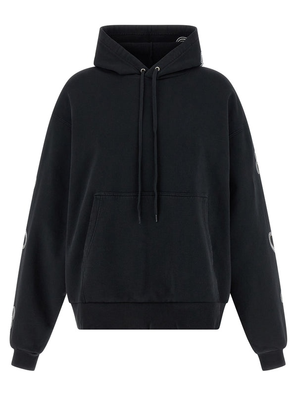 Balenciaga 100% Cotton hoodie in black