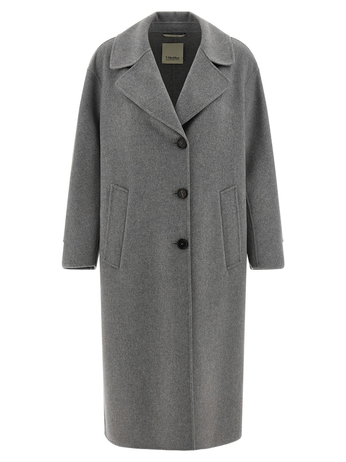 'S Max Mara 100% virgin wool coat in gray