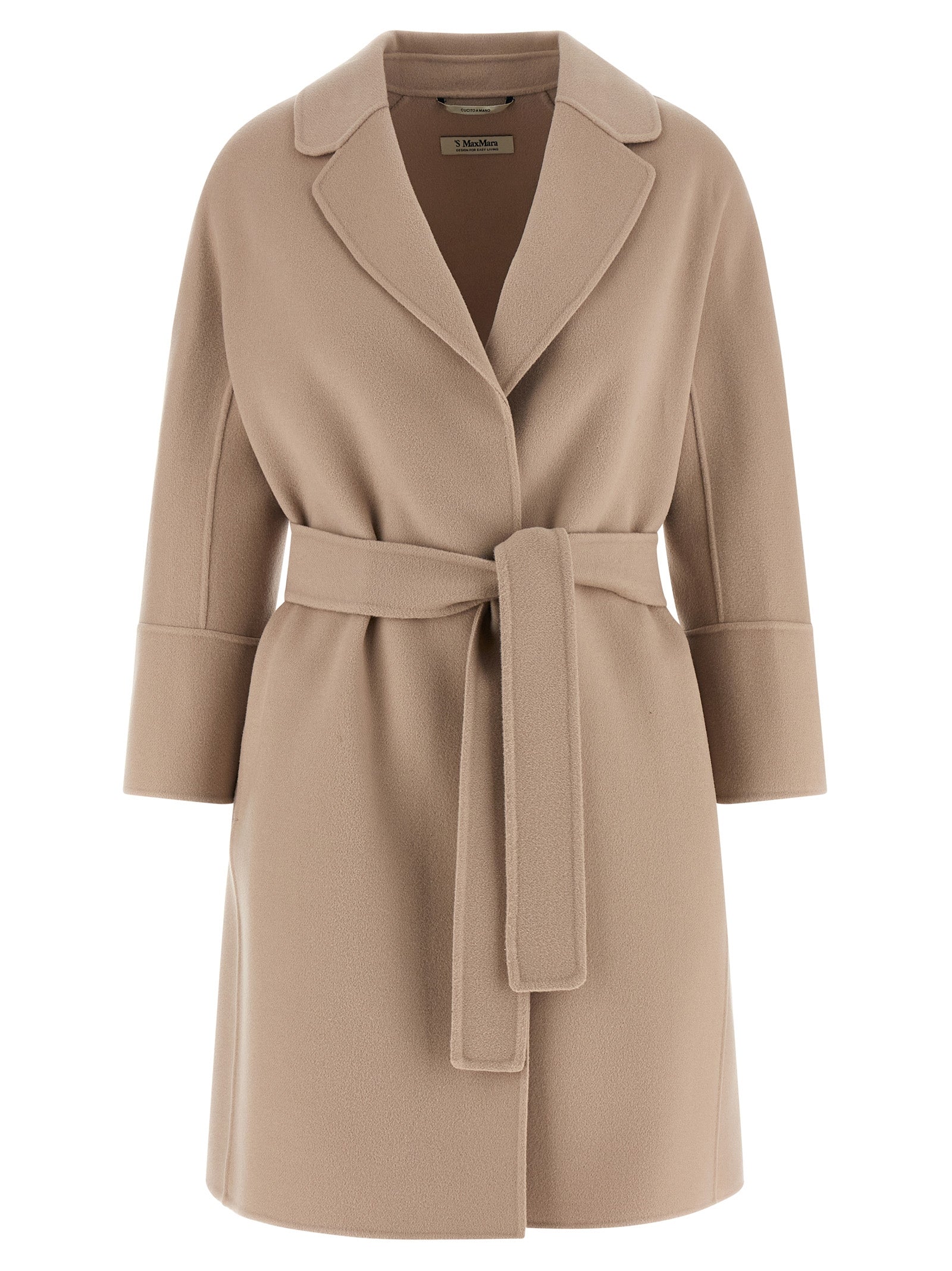 'S Max Mara 100% virgin wool coat in beige