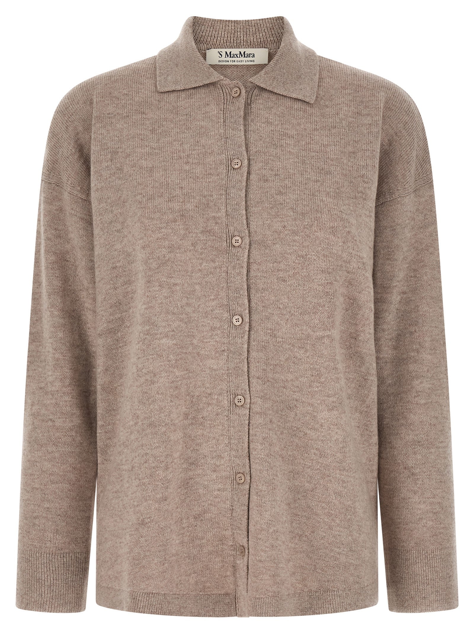 'S Max Mara 80% wool cardigan in beige
