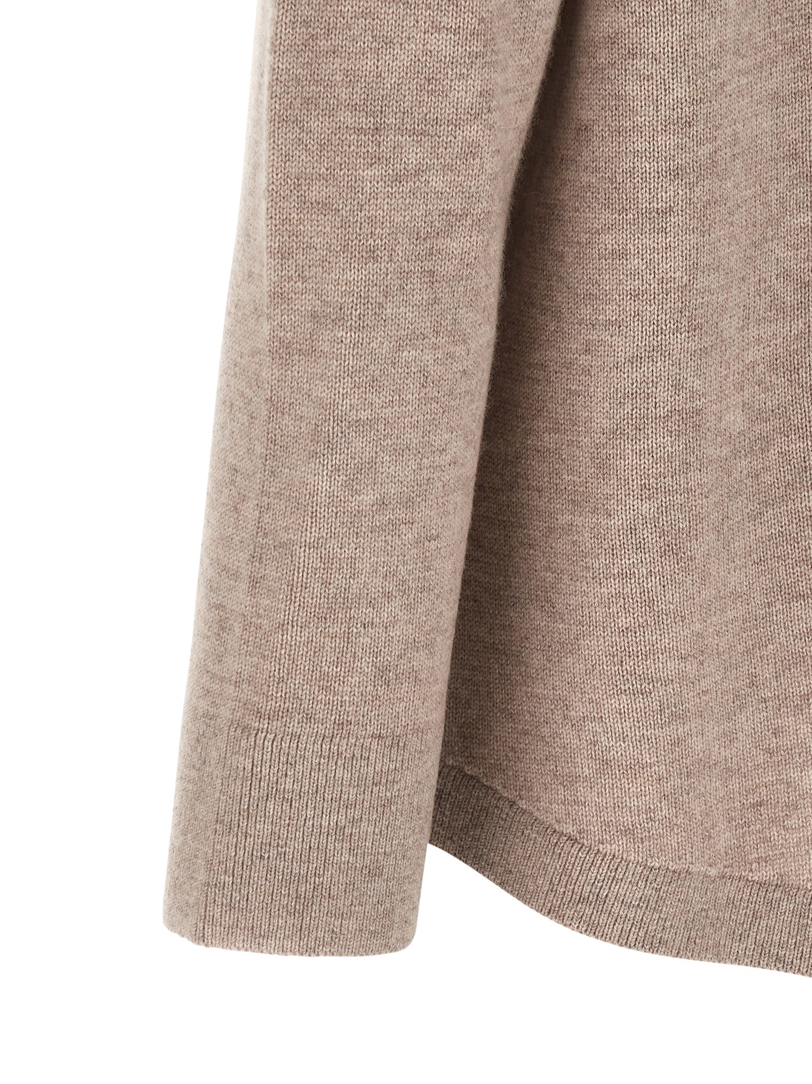 'S Max Mara 80% wool cardigan in beige — view 4