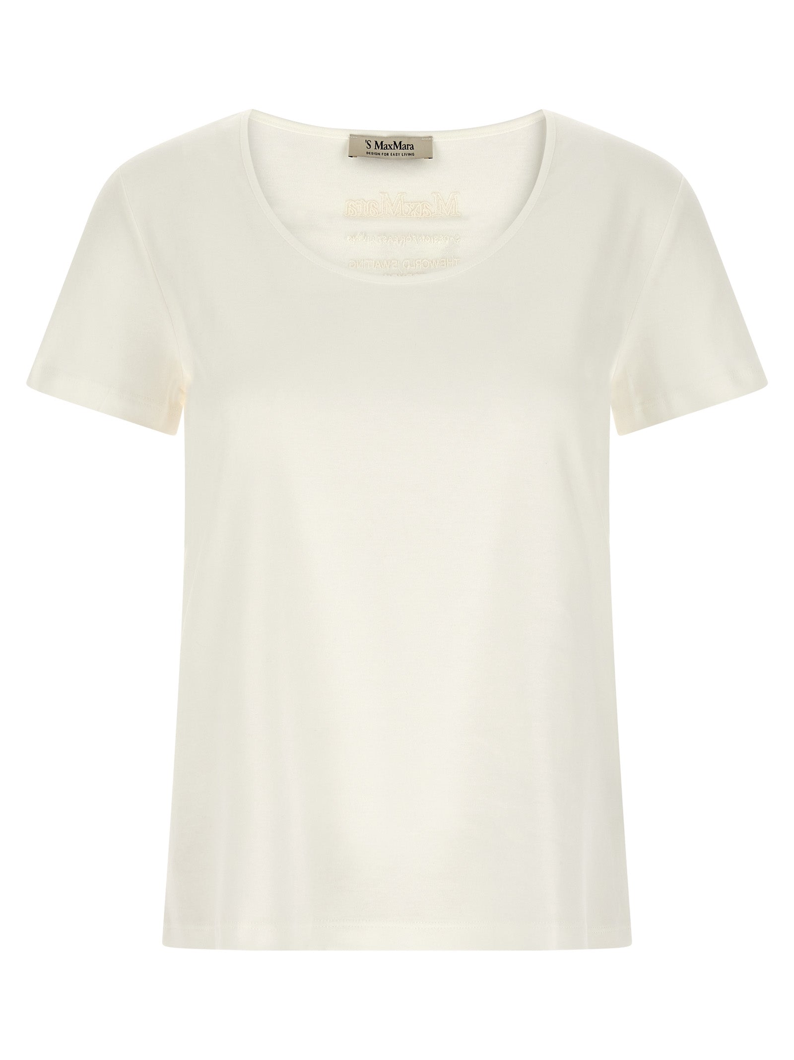 'S Max Mara 100% Cotton t-shirt in white
