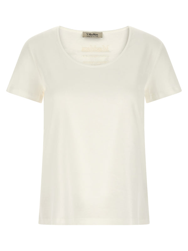 'S Max Mara 100% Cotton t-shirt in white