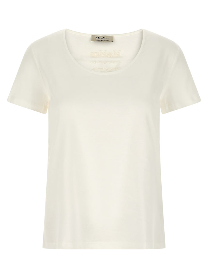 'S Max Mara 100% Cotton t-shirt in white