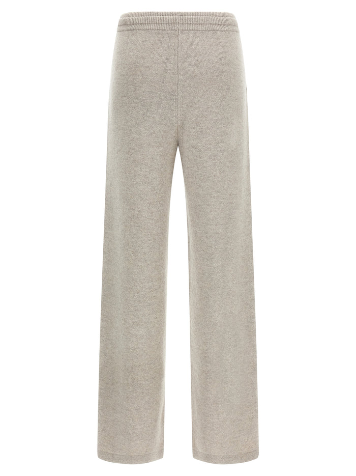 'S Max Mara 80% wool joggers in beige — view 2