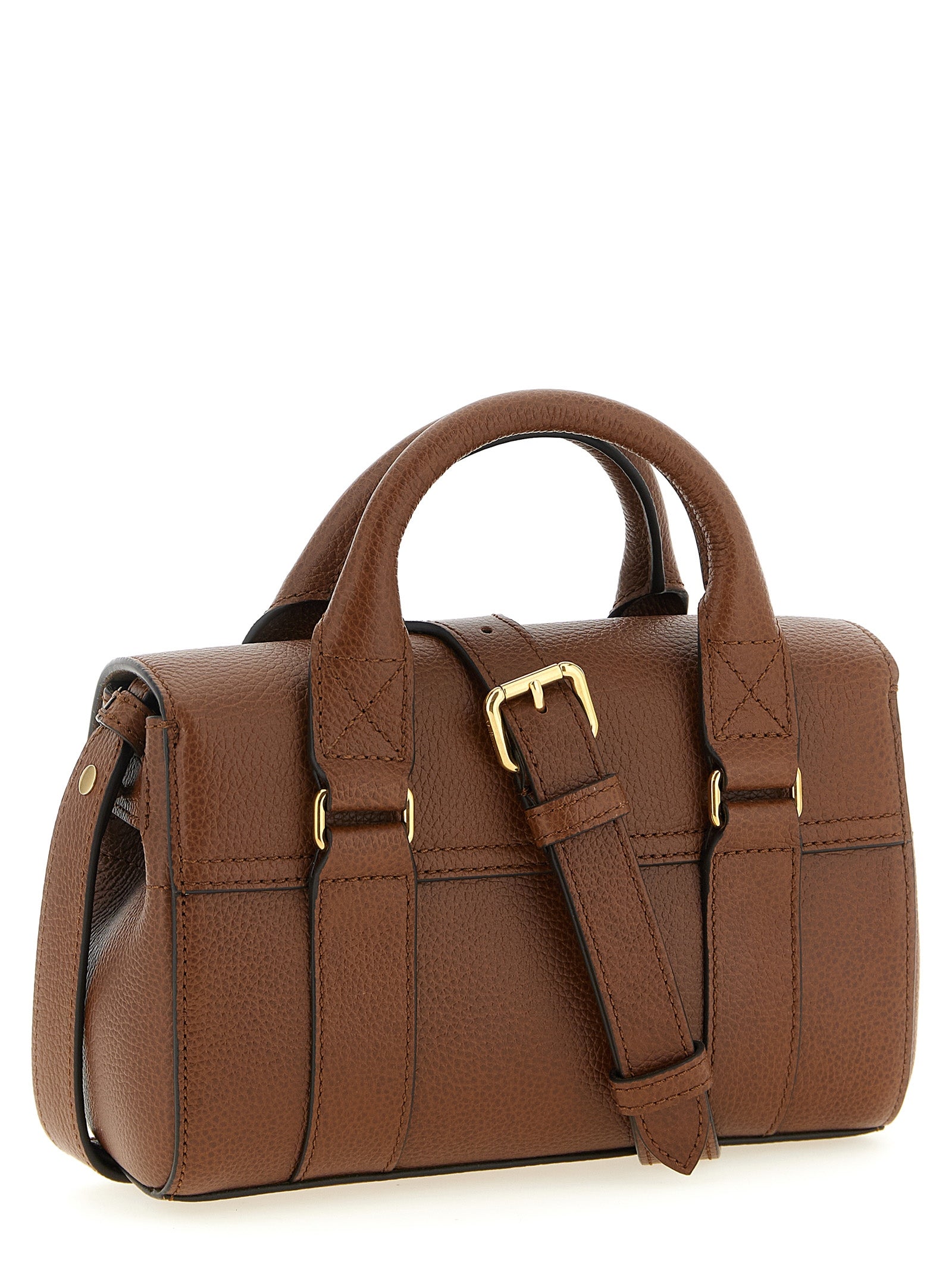 Brown Calfskin Handbag Bag