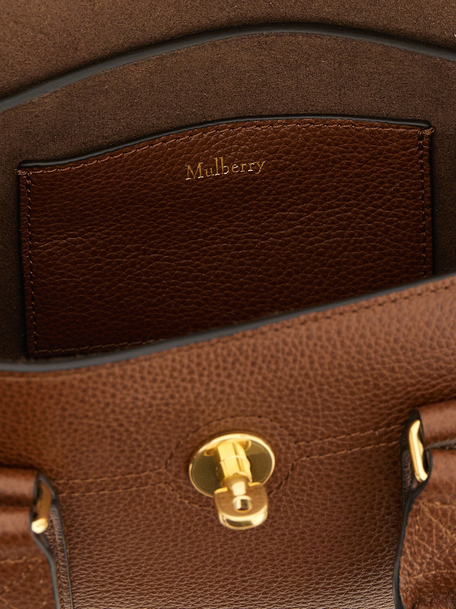 Brown Calfskin Handbag Bag