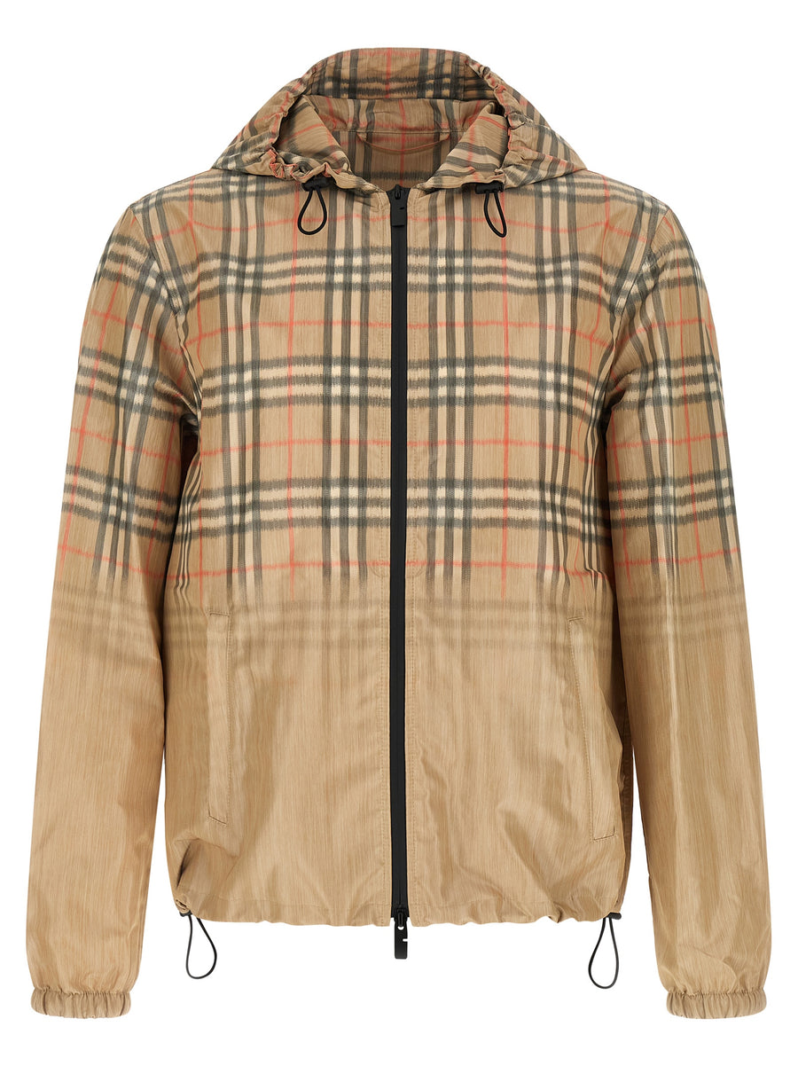 Burberry 54% viscose jacket in beige