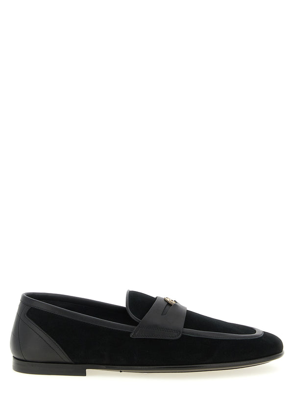 Dolce & Gabbana 100% Calfskin Leather loafer in black