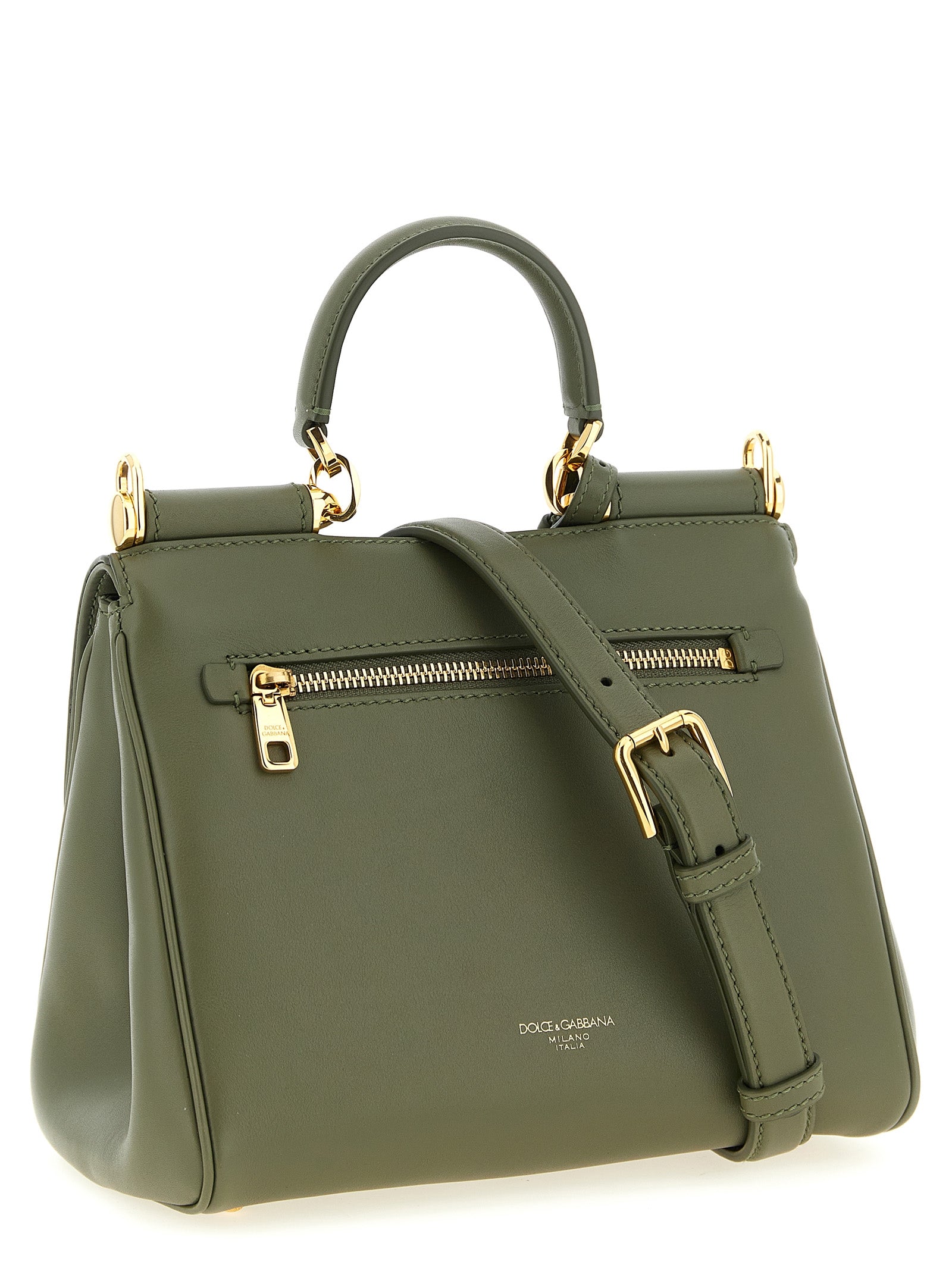 Bicolor Calfskin Handbag Bag
