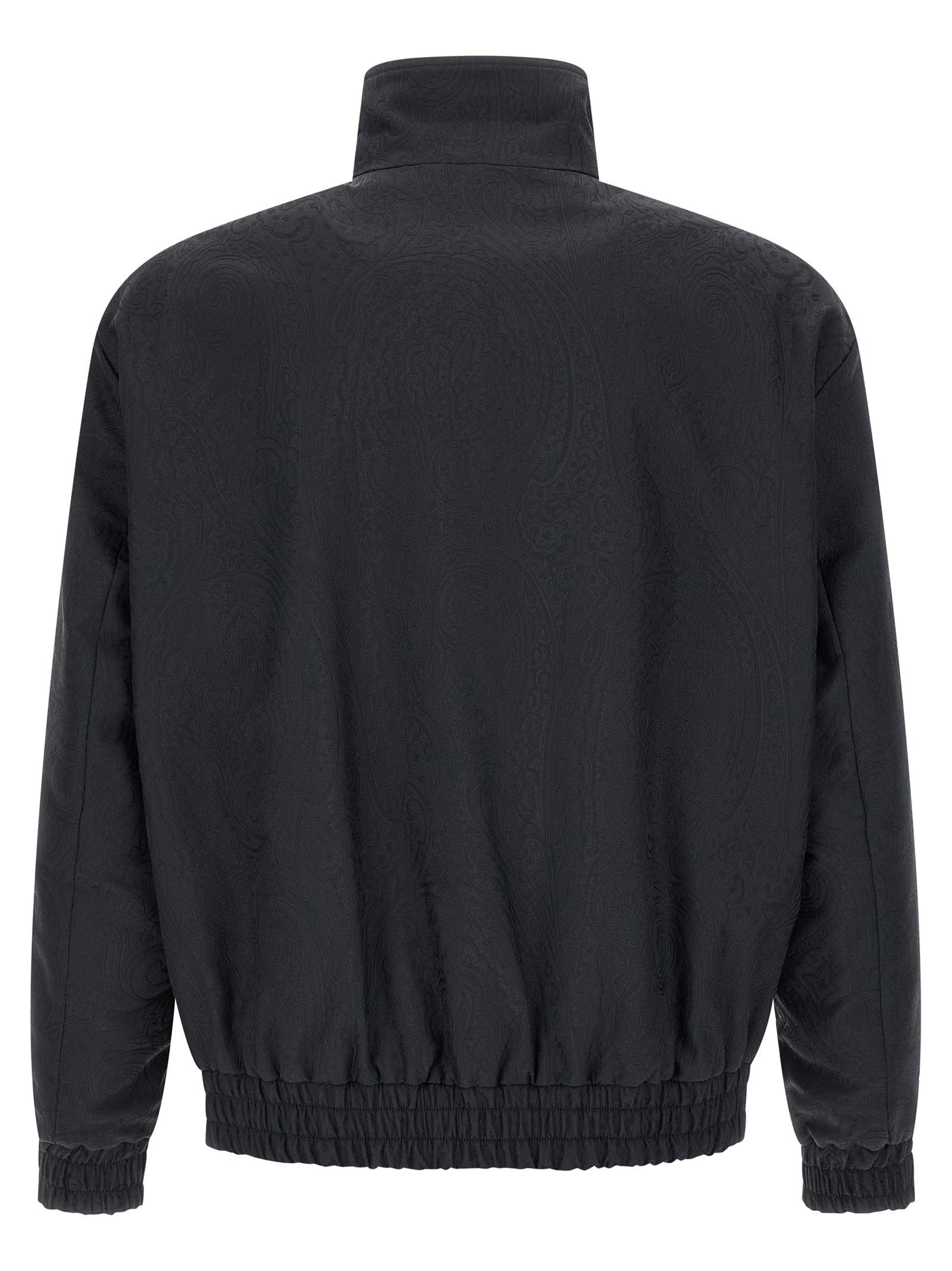 Etro 100% polyamide jacket in blue — view 2