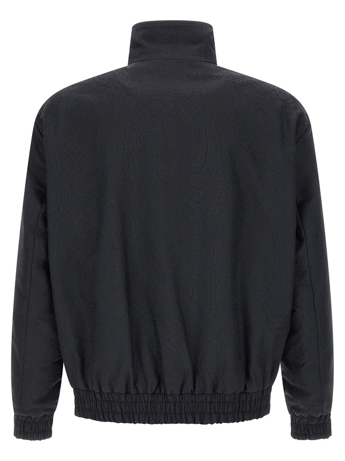 Etro 100% polyamide jacket in blue — view 2
