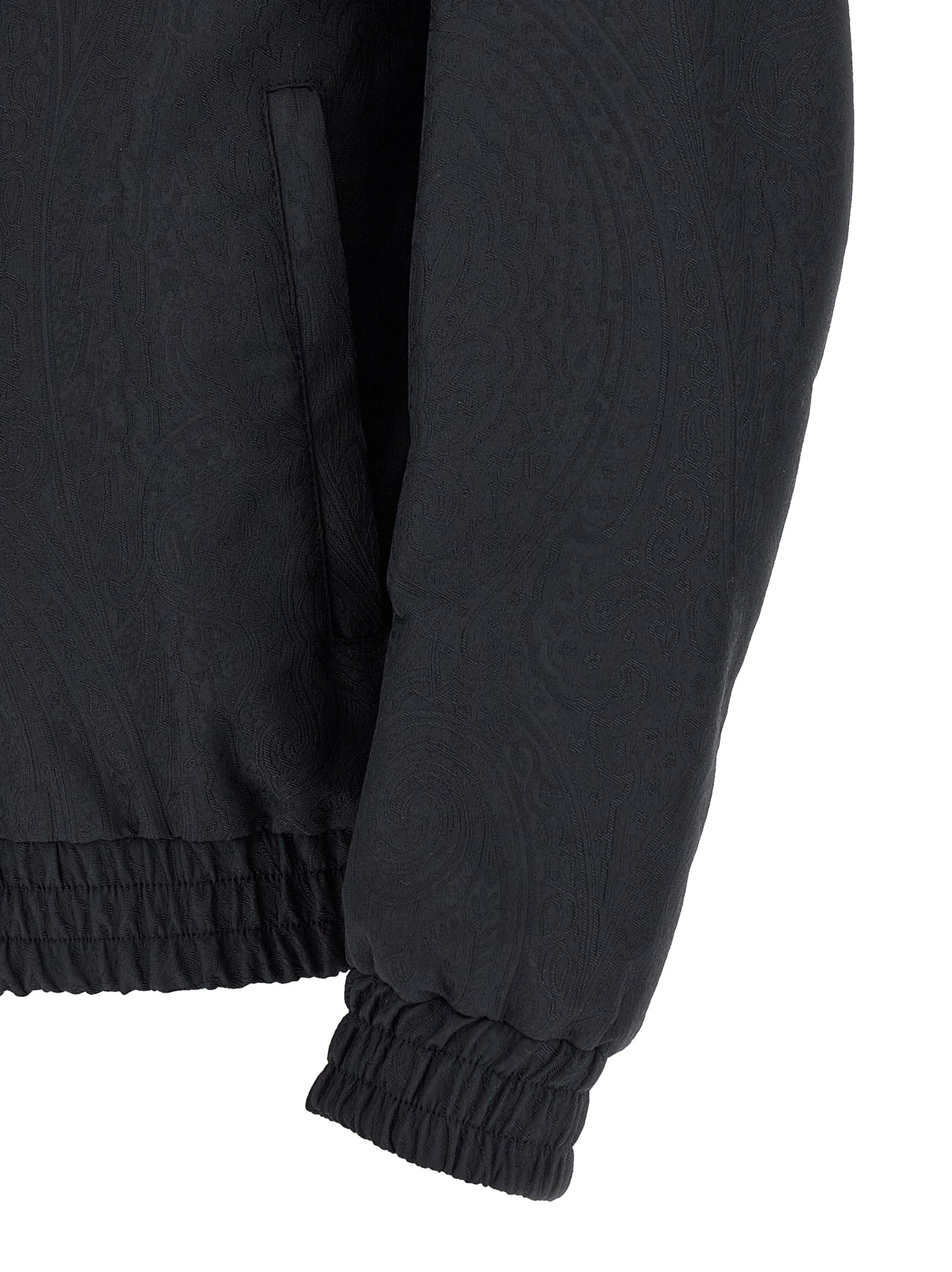 Etro 100% polyamide jacket in blue — view 4