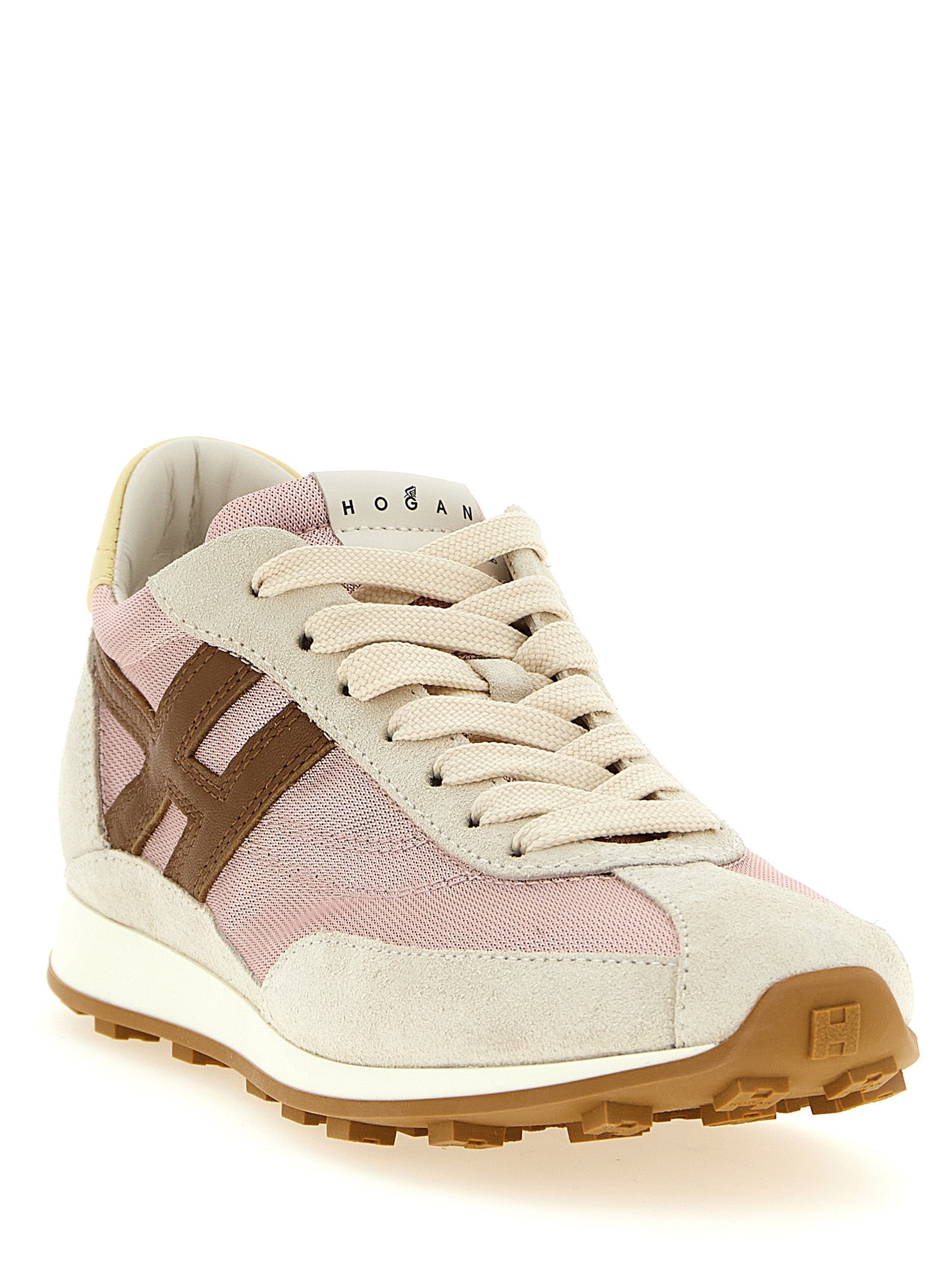 Hogan 65% cotton sneaker in multicolor — view 2