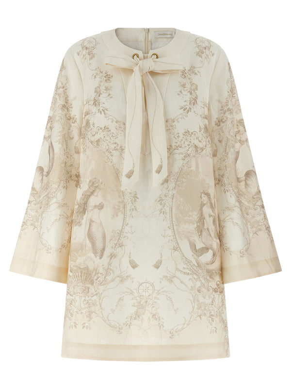Zimmermann 100% Linen tunic in beige