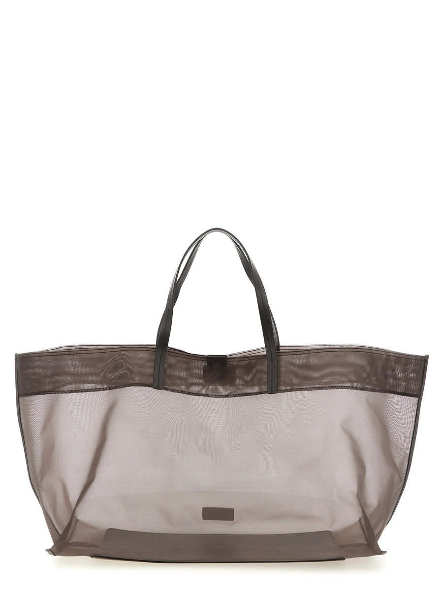 Staud 100% Polyamide tote bag in brown