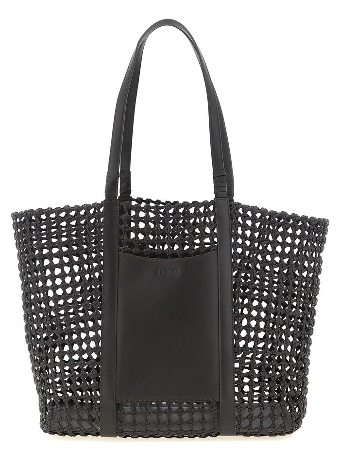 Brown Cowhide Tote Bag