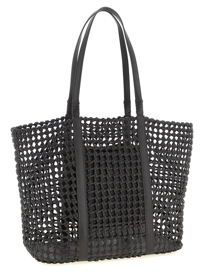 Brown Cowhide Tote Bag