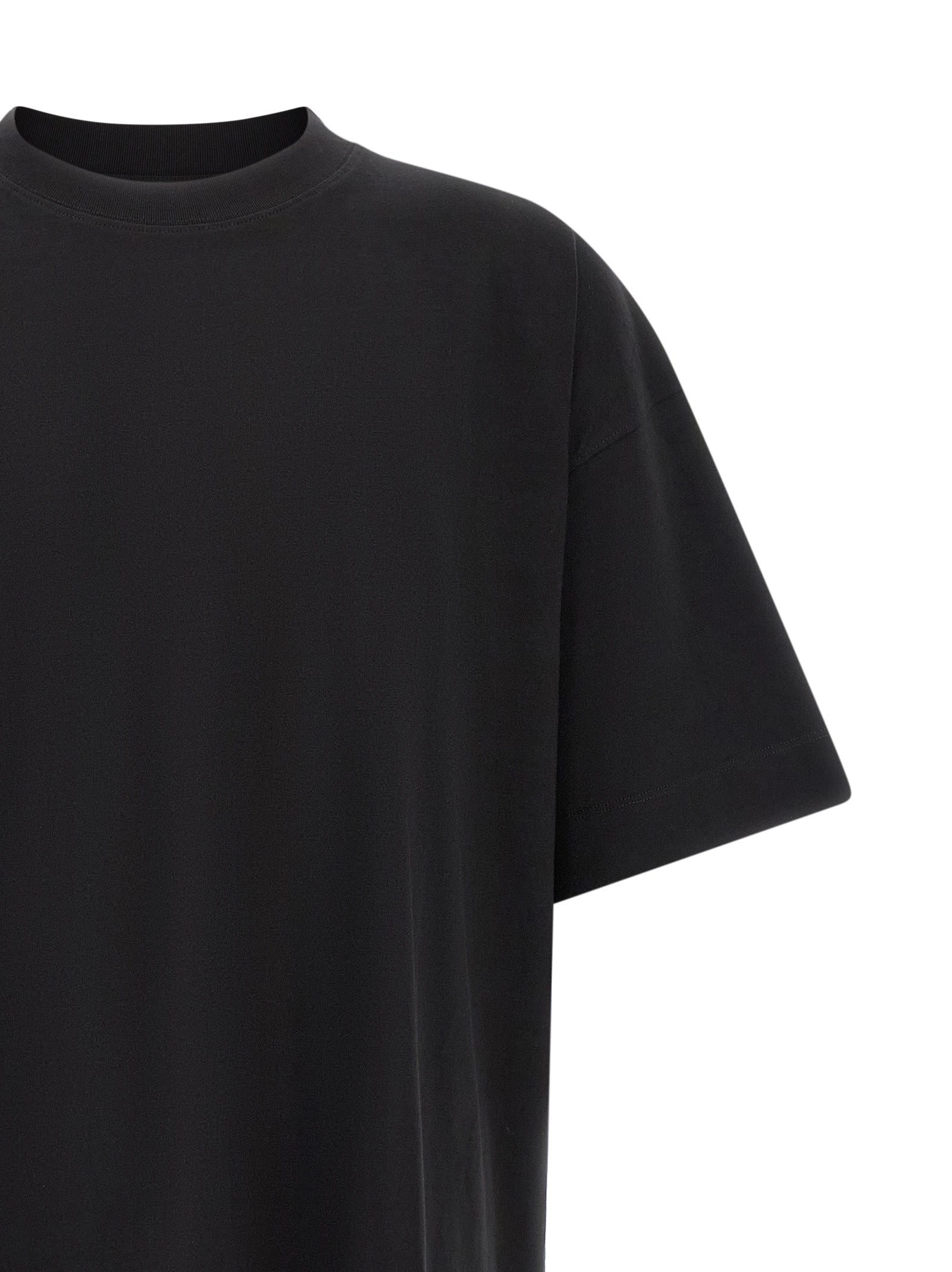 Dries Van Noten 100% Cotton t-shirt in black — view 3