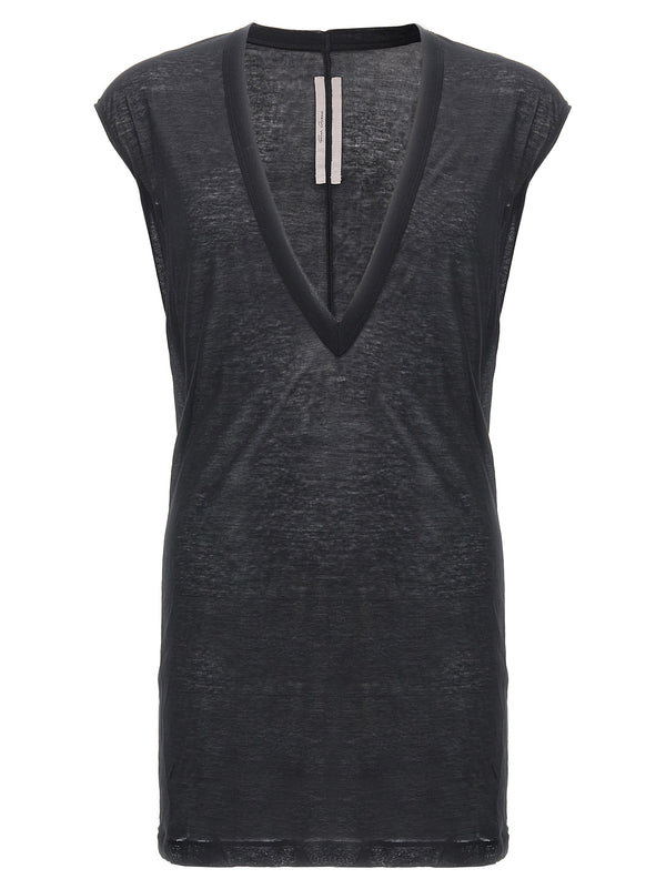 Rick Owens 100% Cotton t-shirt in black