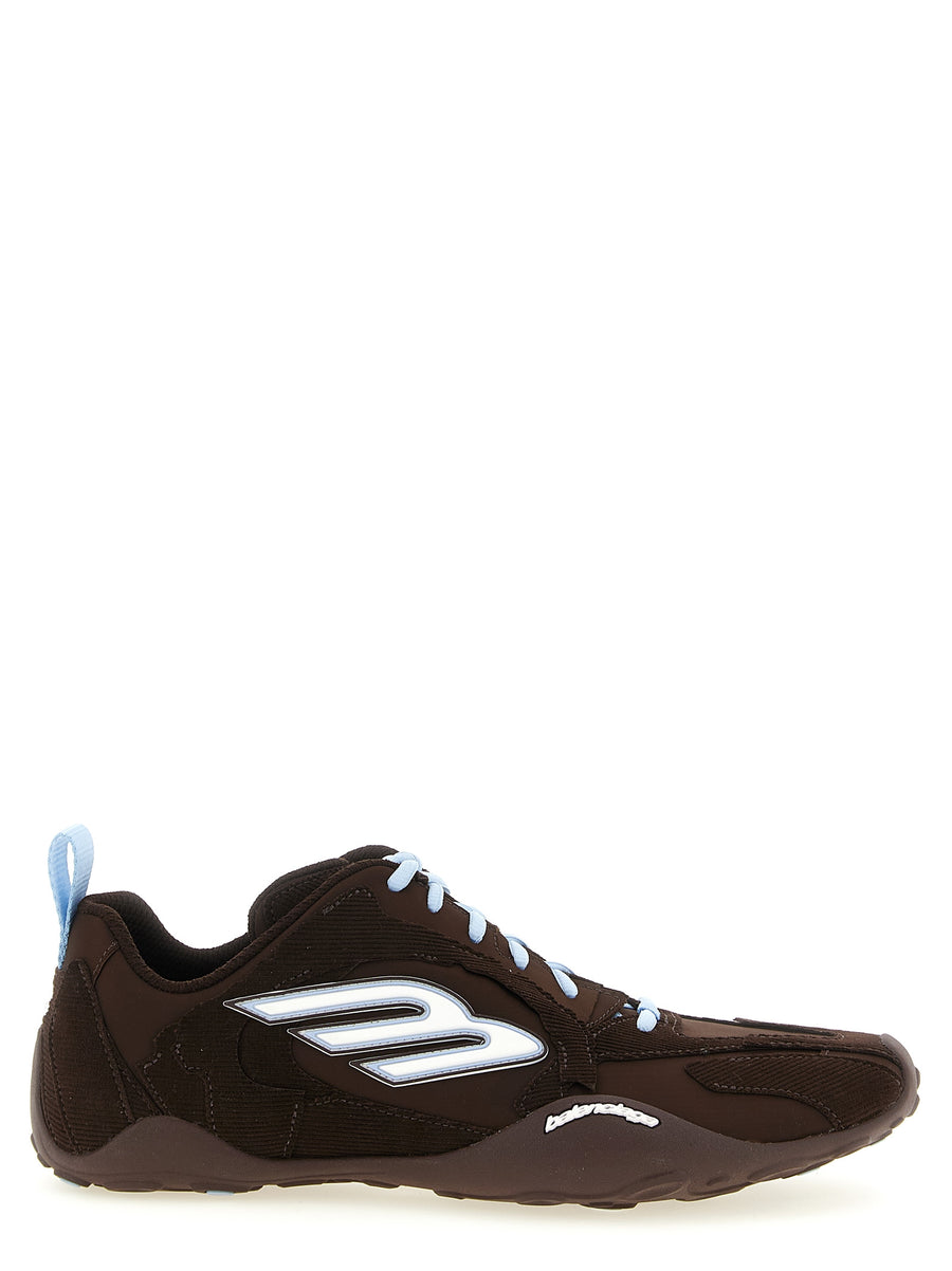 Balenciaga 100% Polyester sneaker in brown